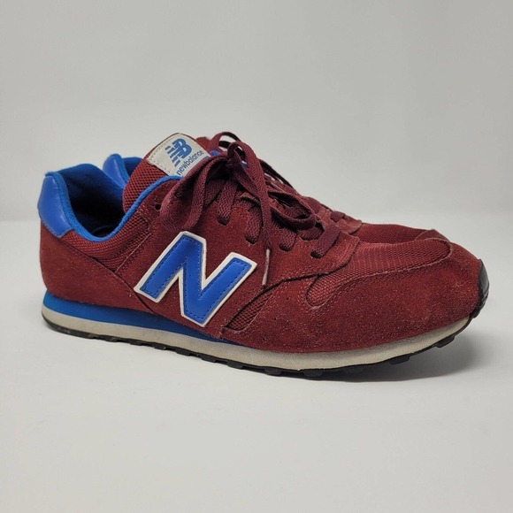 New Balance Other - [SOLD]New Balance Shoes 9.5 Burgundy Red Blue Sneakers Lifestyle Classic M373SRB